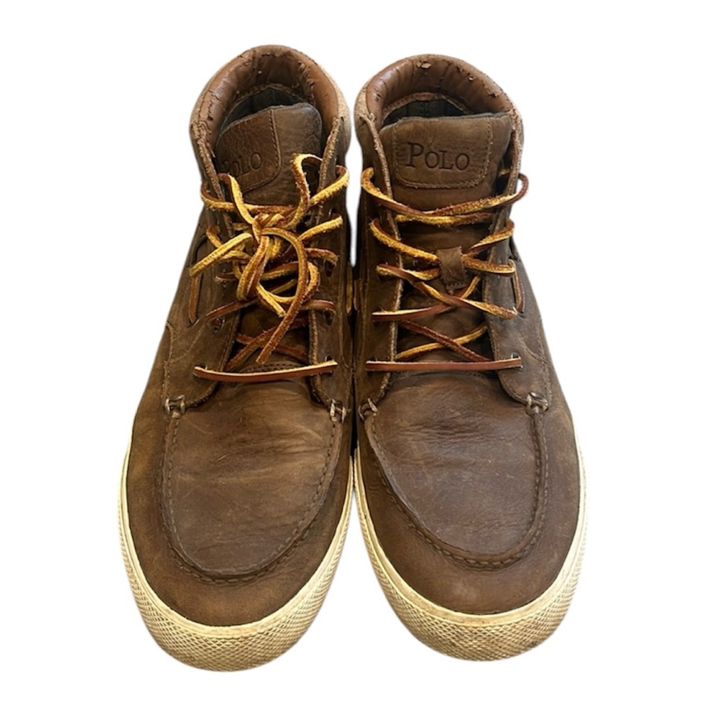 Polo by Ralph Lauren | Tristen Leather High Top Shoes